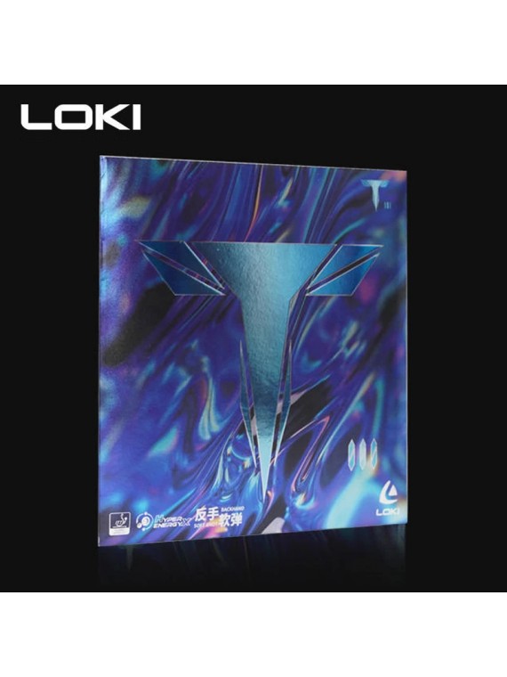 ยางปิงปอง Loki รุ่น T3 SPEED อัพเกรดจาก T3 pro เด้ง นุ่ม คุมสปินง่าย